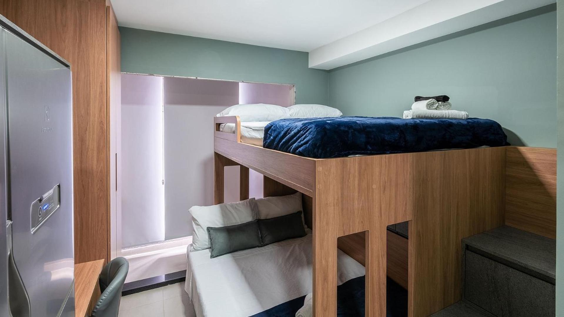 Apartamento By Dh:studio Completo 3 Pessoas Com Coworking